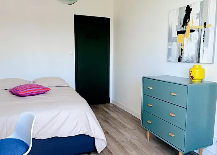 79m2 Proche Toulouse, Lumineux 2 Chambres, 1 Bureau Apartmán Colomiers